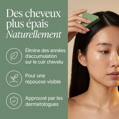 Savon coréen pour revitaliser le cuir chevelu
