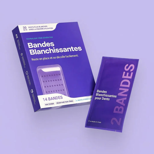 GOMONI | Bandes Blanchissantes Violettes Pour Les Dents