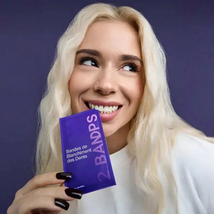 GOMONI | Bandes Blanchissantes Violettes Pour Les Dents