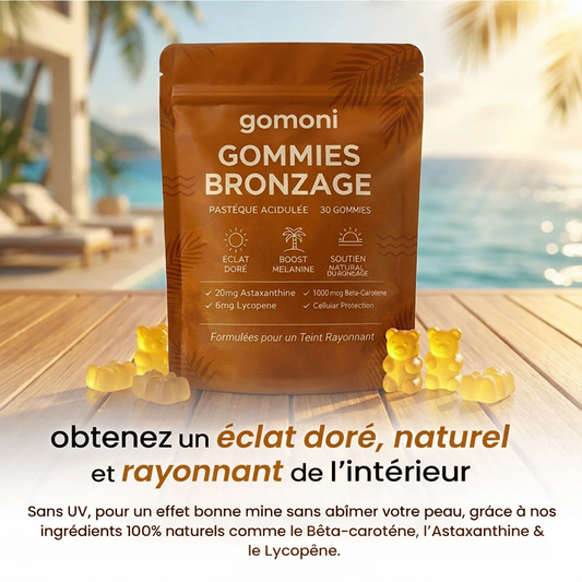 Gummies Bronzage - Gomoni