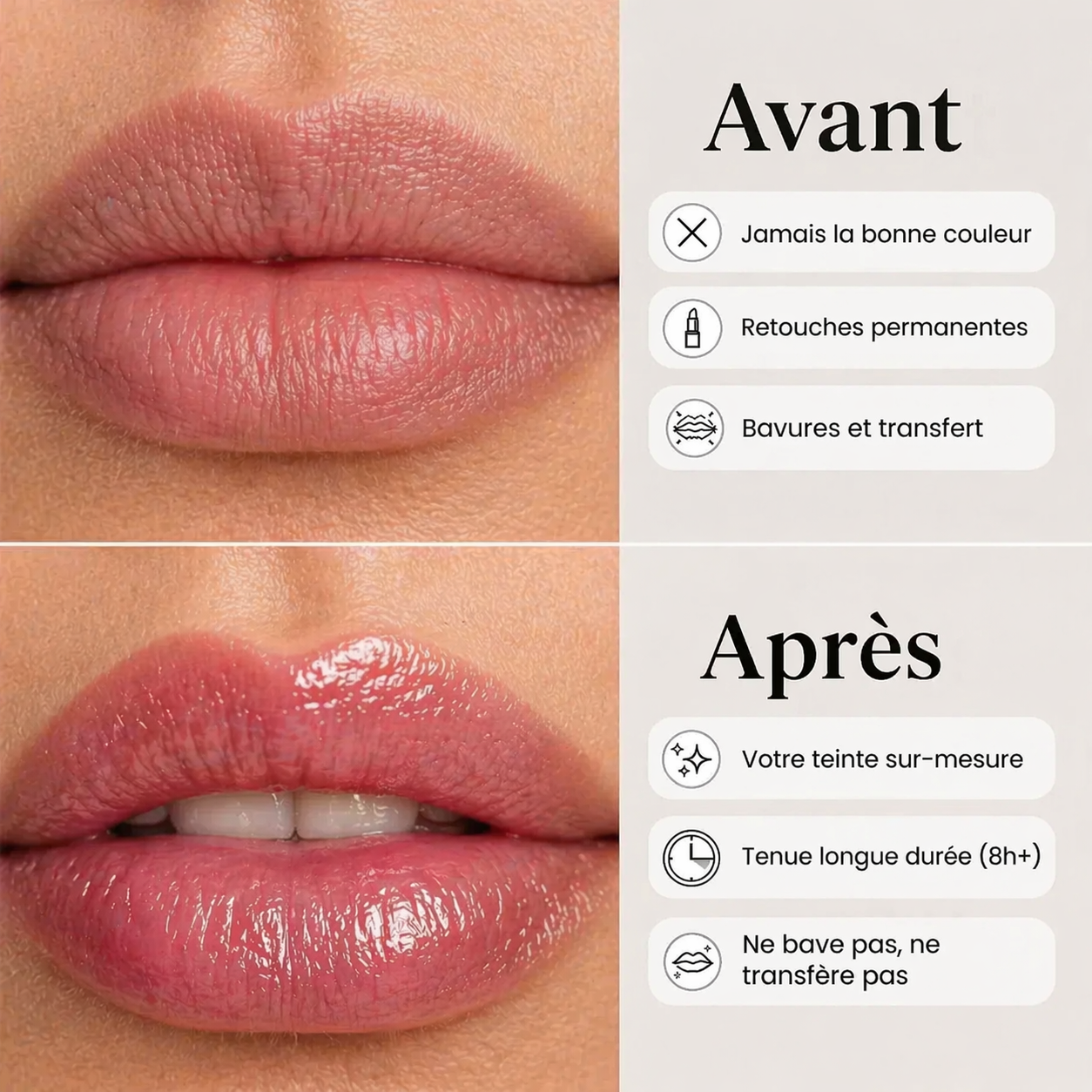 ROUGE À LÈVRES pH ADAPTATIF 💄– GOMONI