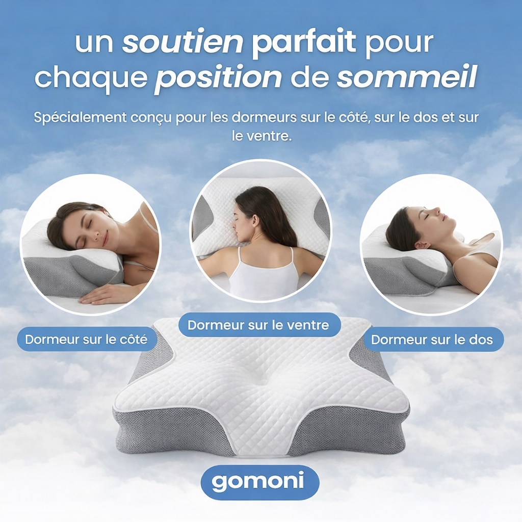 Oreiller Ergonomique - Gomoni™