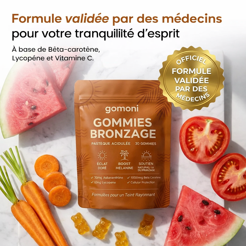 Gummies Bronzage - Gomoni