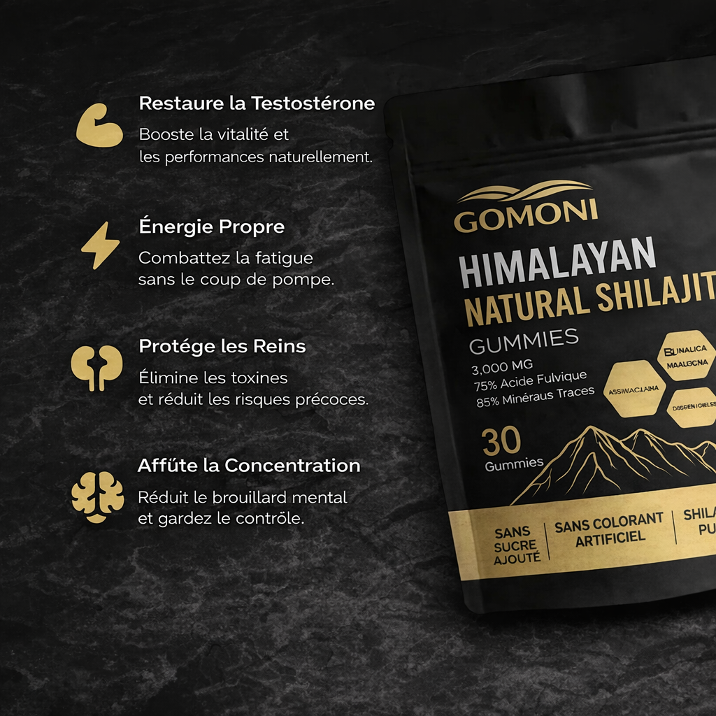 Gummies au Shilajit -GOMONI
